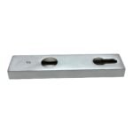 COLOMBO cil.plt tbv hefschuifdeur mat chroom LC113PLY 0101Z012CMXX0 - Afbeelding 2