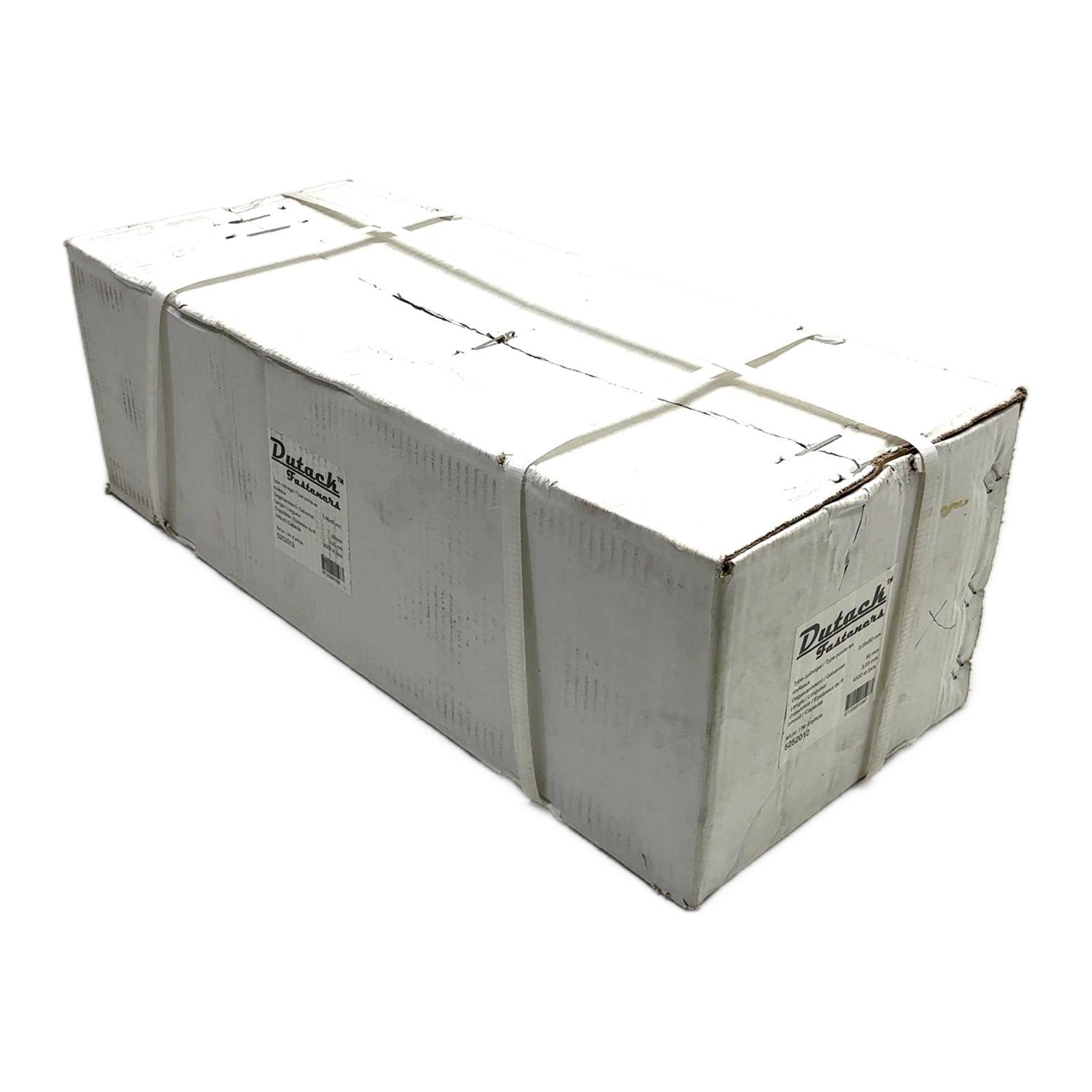 DUTACK 3,05x80 mm Heftklammen Nails (4500pcs) 5252012 DUTACK 3,05x80 mm Heftklammen Nails (4500pcs) 5252012 - Afbeelding 1