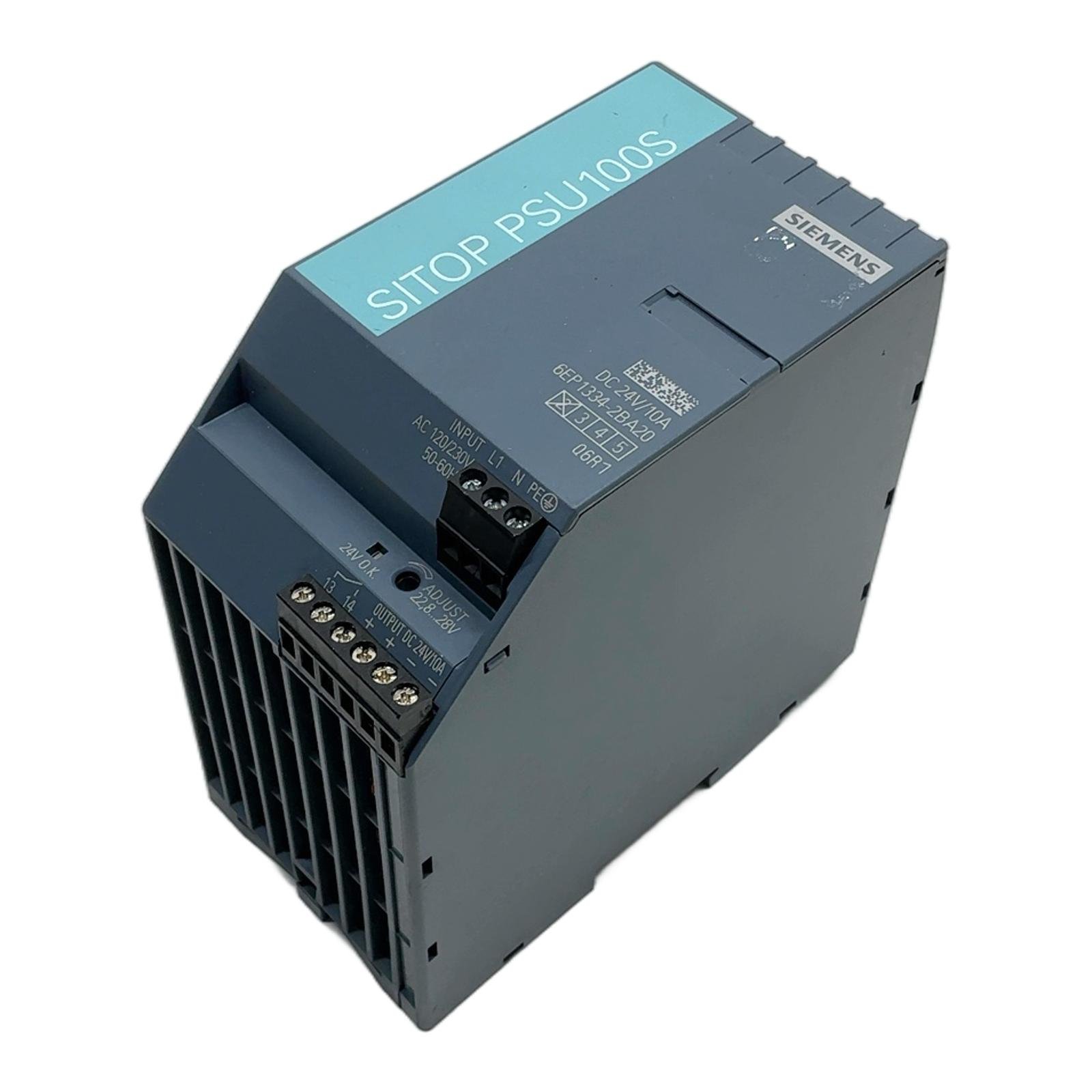 SIEMENS 6EP1334-2BA20 SITOP PSU100S SIEMENS 6EP1334-2BA20 SITOP PSU100S - Afbeelding 1
