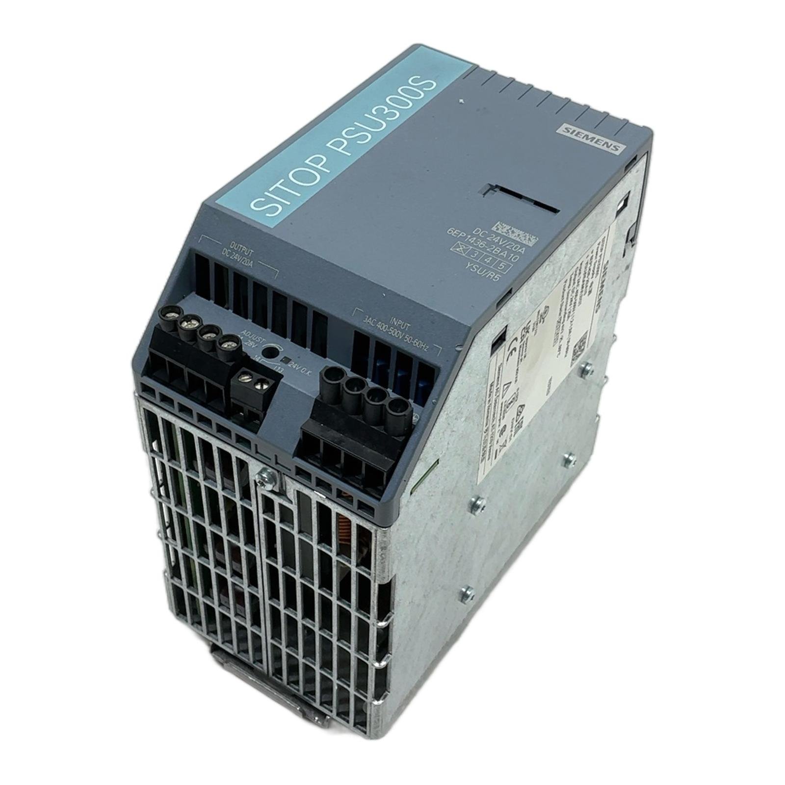 SIEMENS 6EP1436-2BA10 SITOP PSU300S SIEMENS 6EP1436-2BA10 SITOP PSU300S - Afbeelding 1