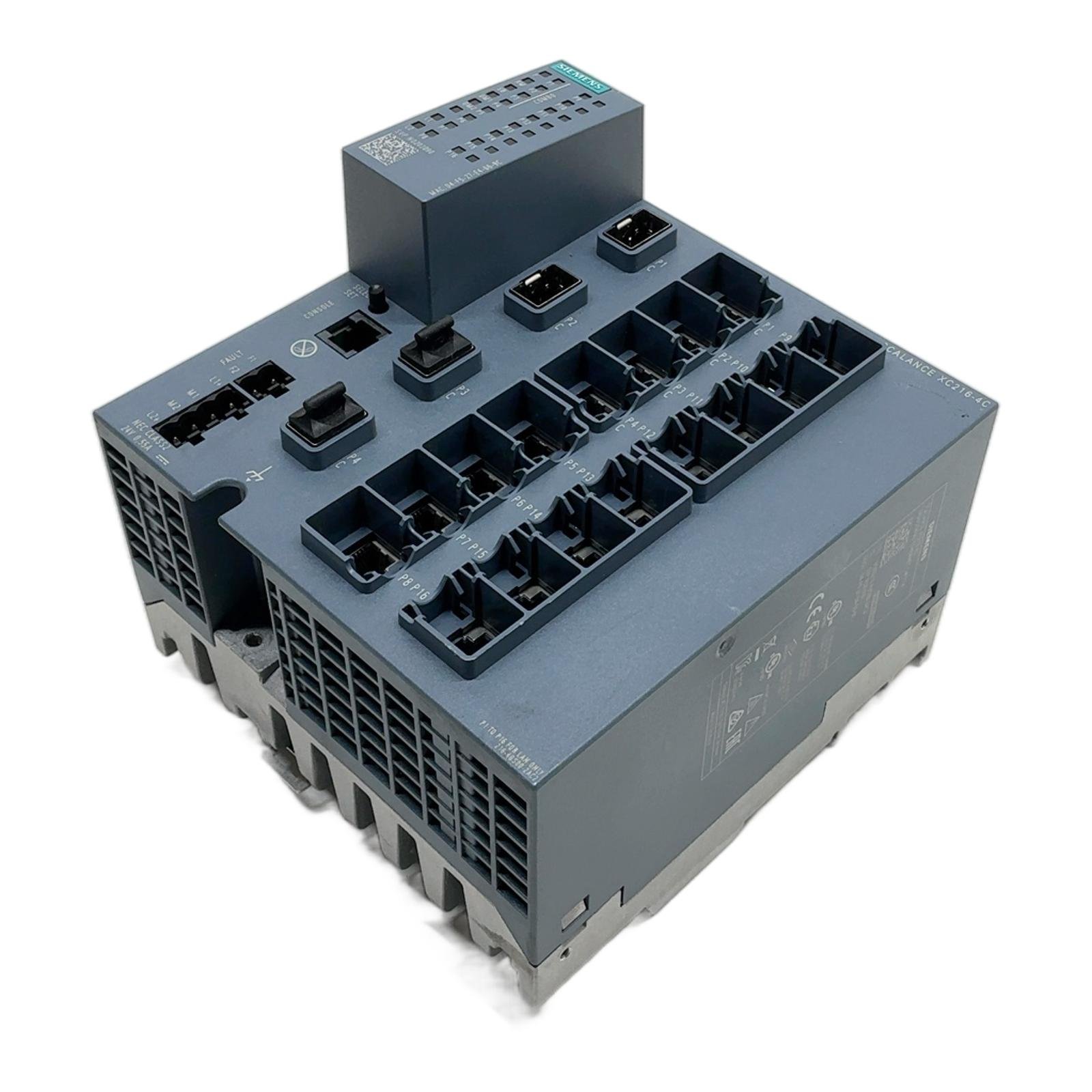 SIEMENS 6GK5216-4BS00-2AC2 SCALANCE XC216-4C SIEMENS 6GK5216-4BS00-2AC2 SCALANCE XC216-4C - Afbeelding 1