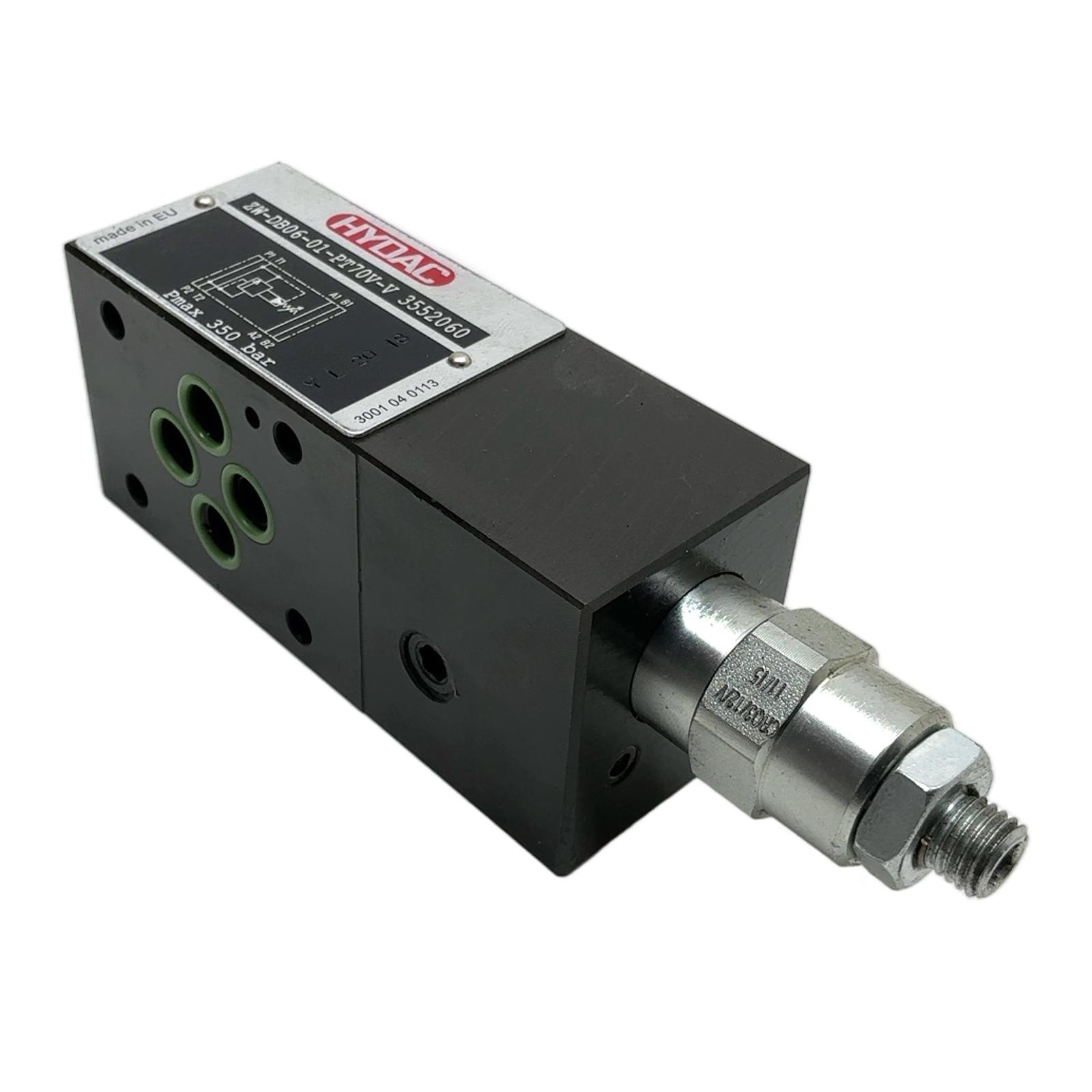 HYDAC ZW-DB06-01-PT70V-V 3552060 HYDAC ZW-DB06-01-PT70V-V 3552060 - Afbeelding 1