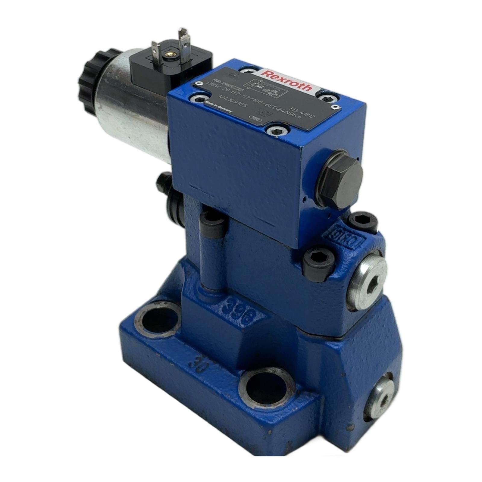 REXROTH DBW 20 B2-52/100-6EG24N9K4 R900922308 REXROTH DBW 20 B2-52/100-6EG24N9K4 R900922308 - Afbeelding 1