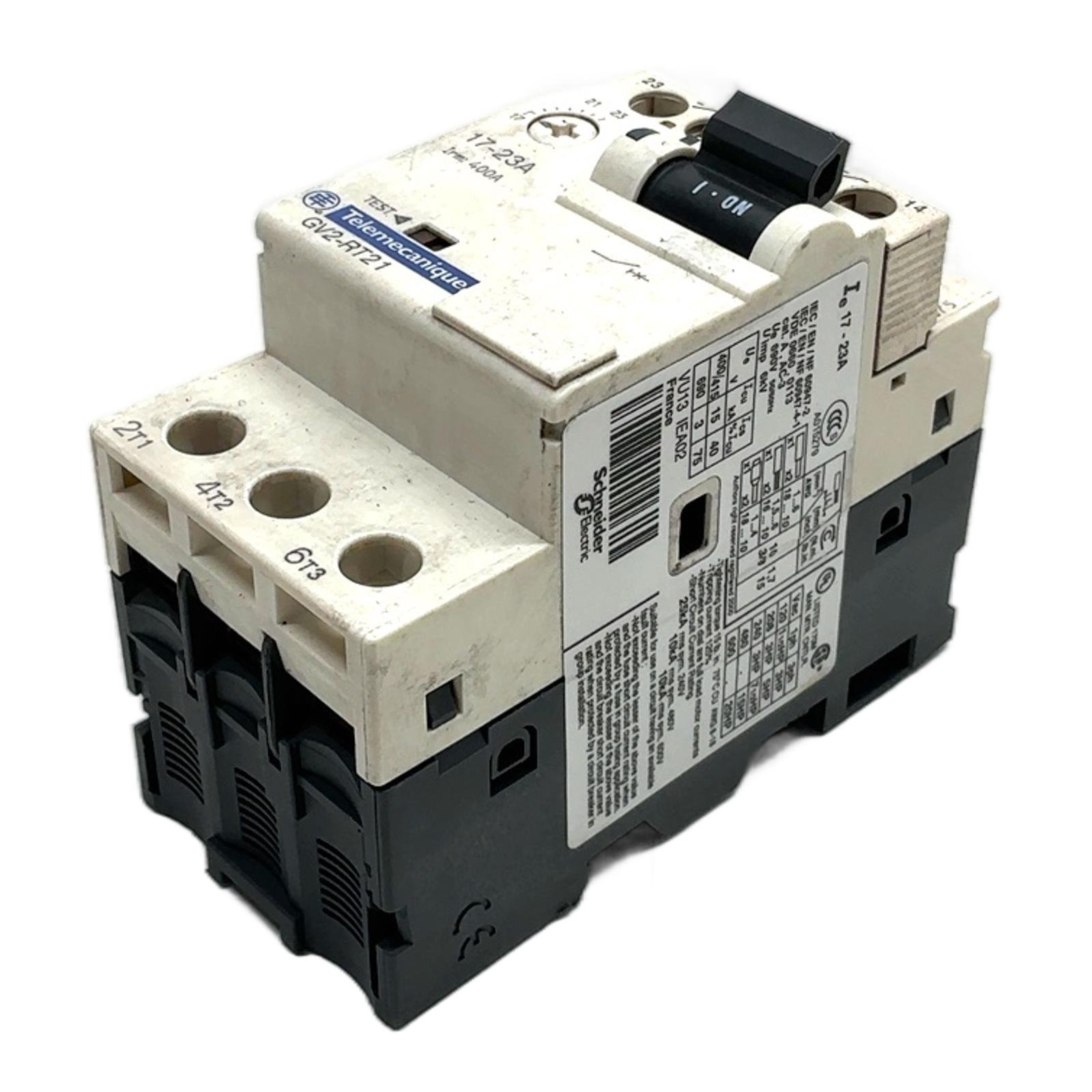 SCHNEIDER ELECTRIC GV2-RT21 SCHNEIDER ELECTRIC GV2-RT21 - Afbeelding 1