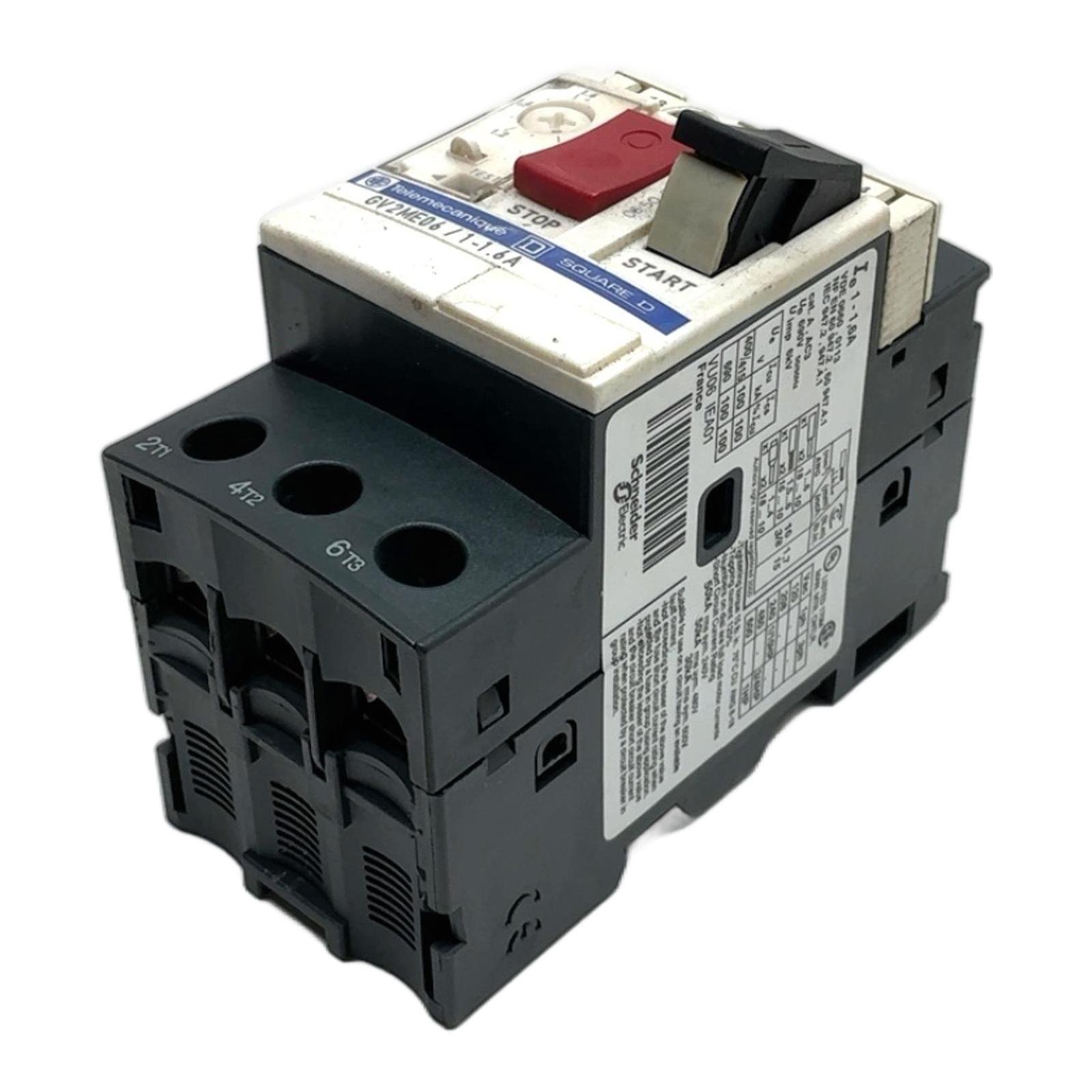 SCHNEIDER ELECTRIC GV2ME06 SCHNEIDER ELECTRIC GV2ME06 - Afbeelding 1
