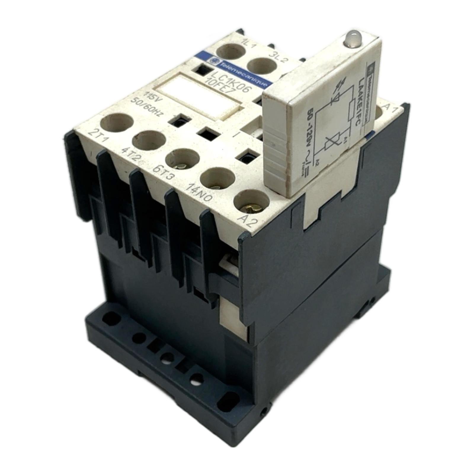 SCHNEIDER ELECTRIC LC1K0610FE7 with LA4KE1FC SCHNEIDER ELECTRIC LC1K0610FE7 with LA4KE1FC - Afbeelding 1