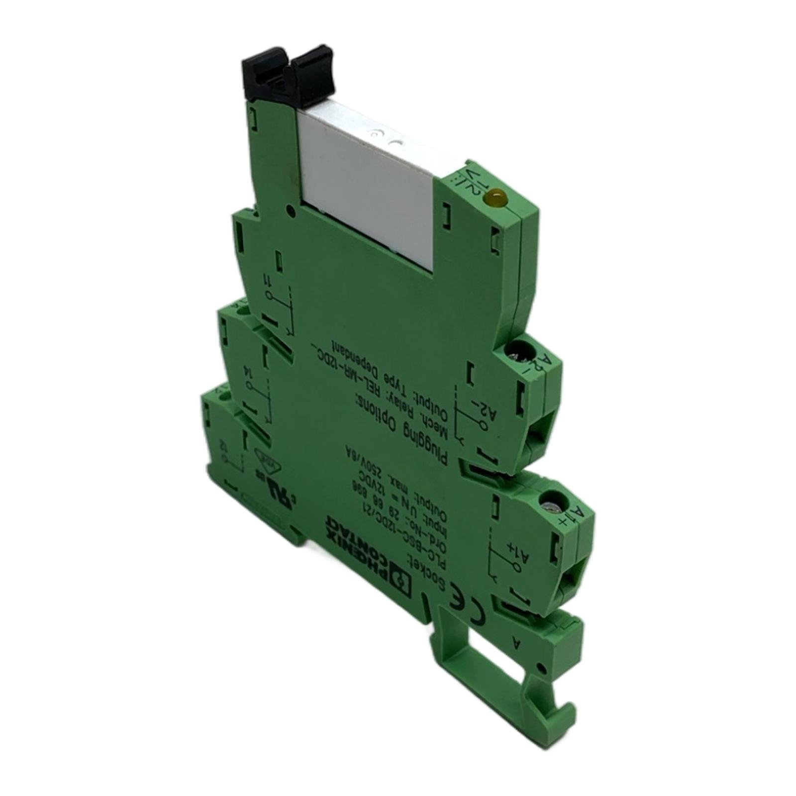 PHOENIX CONTACT PLC-BSC-12DC/21 2966896 / 2961150 PHOENIX CONTACT PLC-BSC-12DC/21 2966896 / 2961150 - Afbeelding 1
