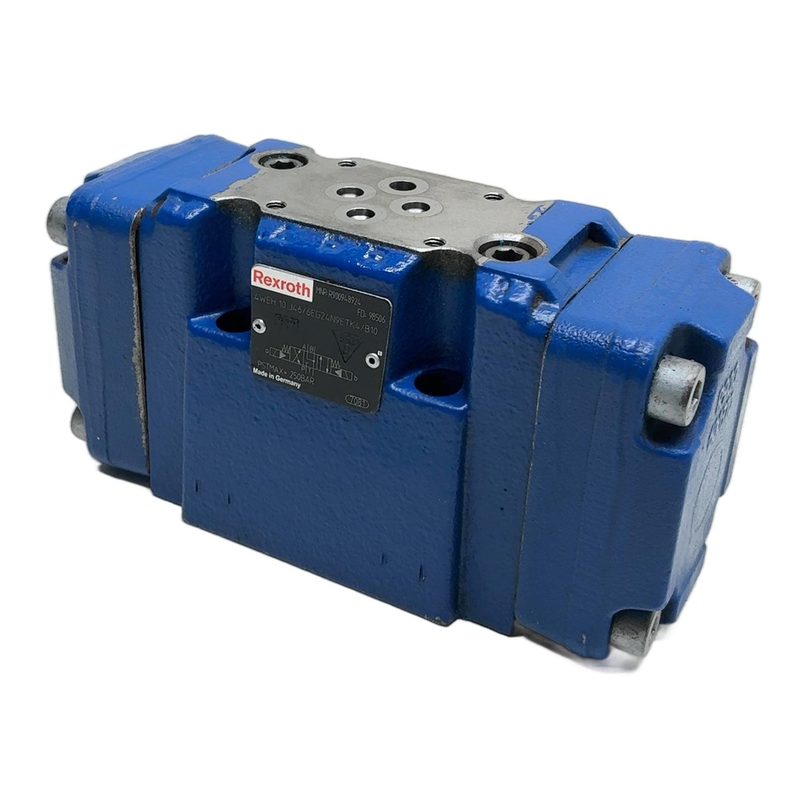 REXROTH 4WEH 10 J46/6EG24N9ETK4/B10 R900948924 REXROTH 4WEH 10 J46/6EG24N9ETK4/B10 R900948924 - Afbeelding 1