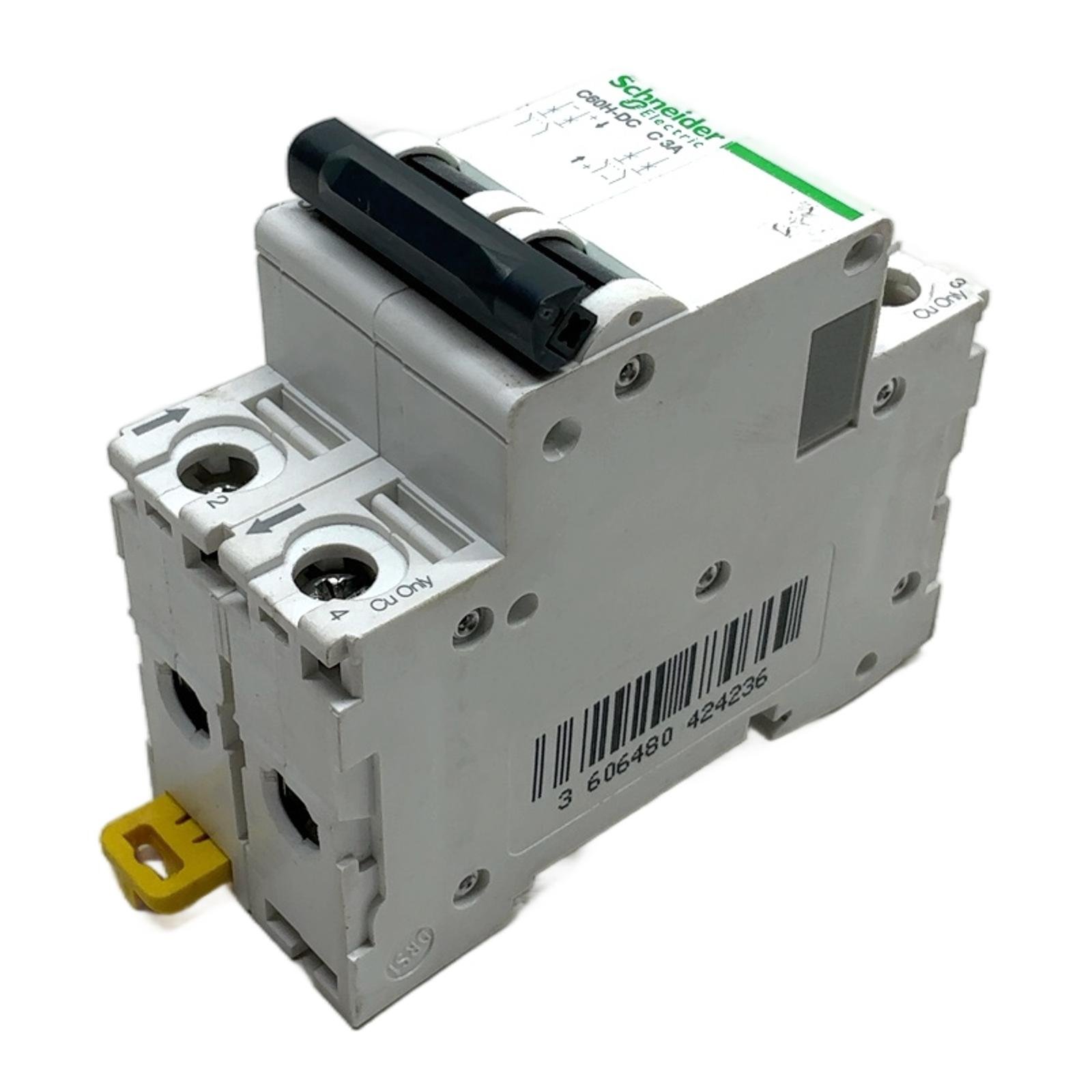 SCHNEIDER ELECTRIC C60H-DC C 3A A9N61522 SCHNEIDER ELECTRIC C60H-DC C 3A A9N61522 - Afbeelding 1