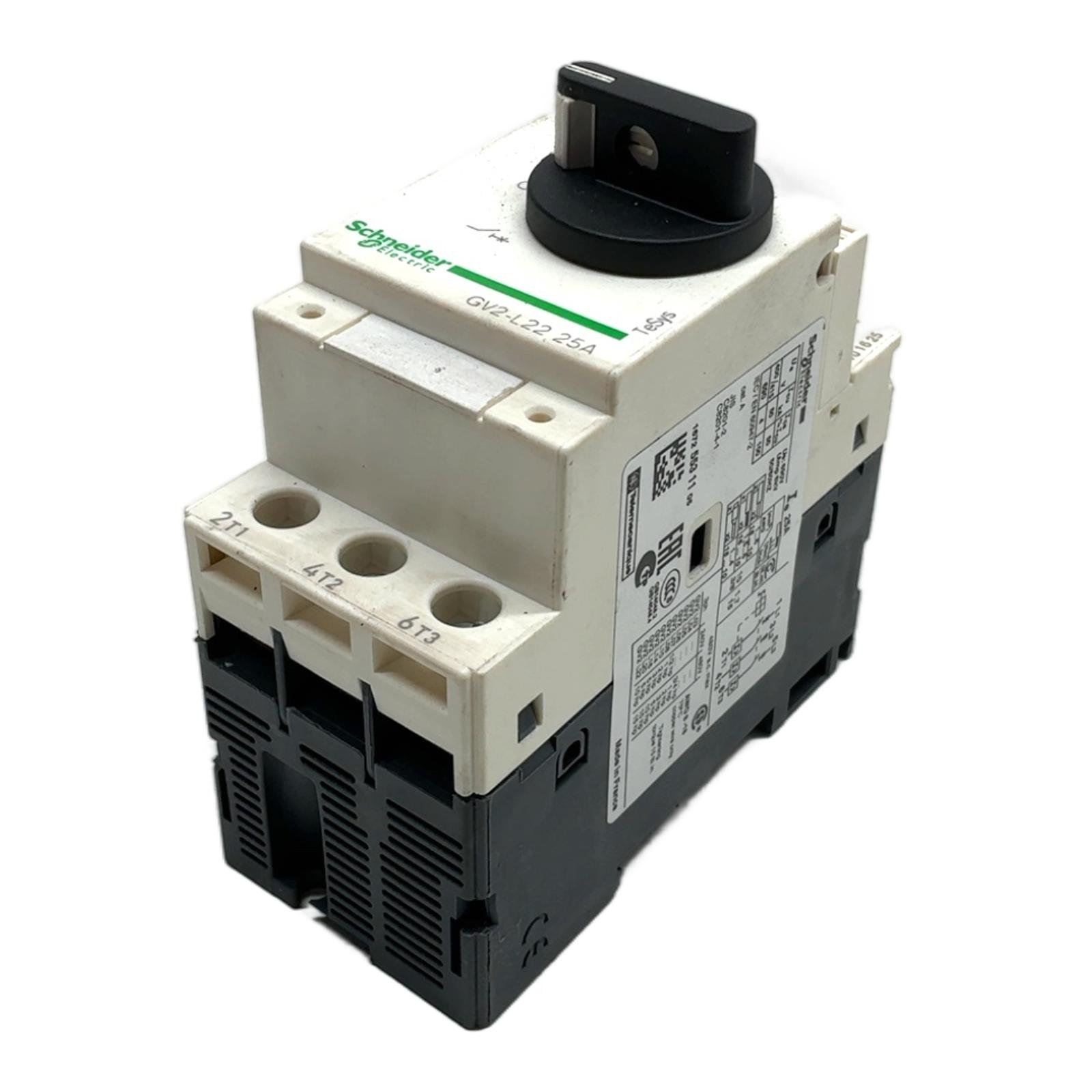 SCHNEIDER ELECTRIC GV2-L22 25A SCHNEIDER ELECTRIC GV2-L22 25A - Afbeelding 1