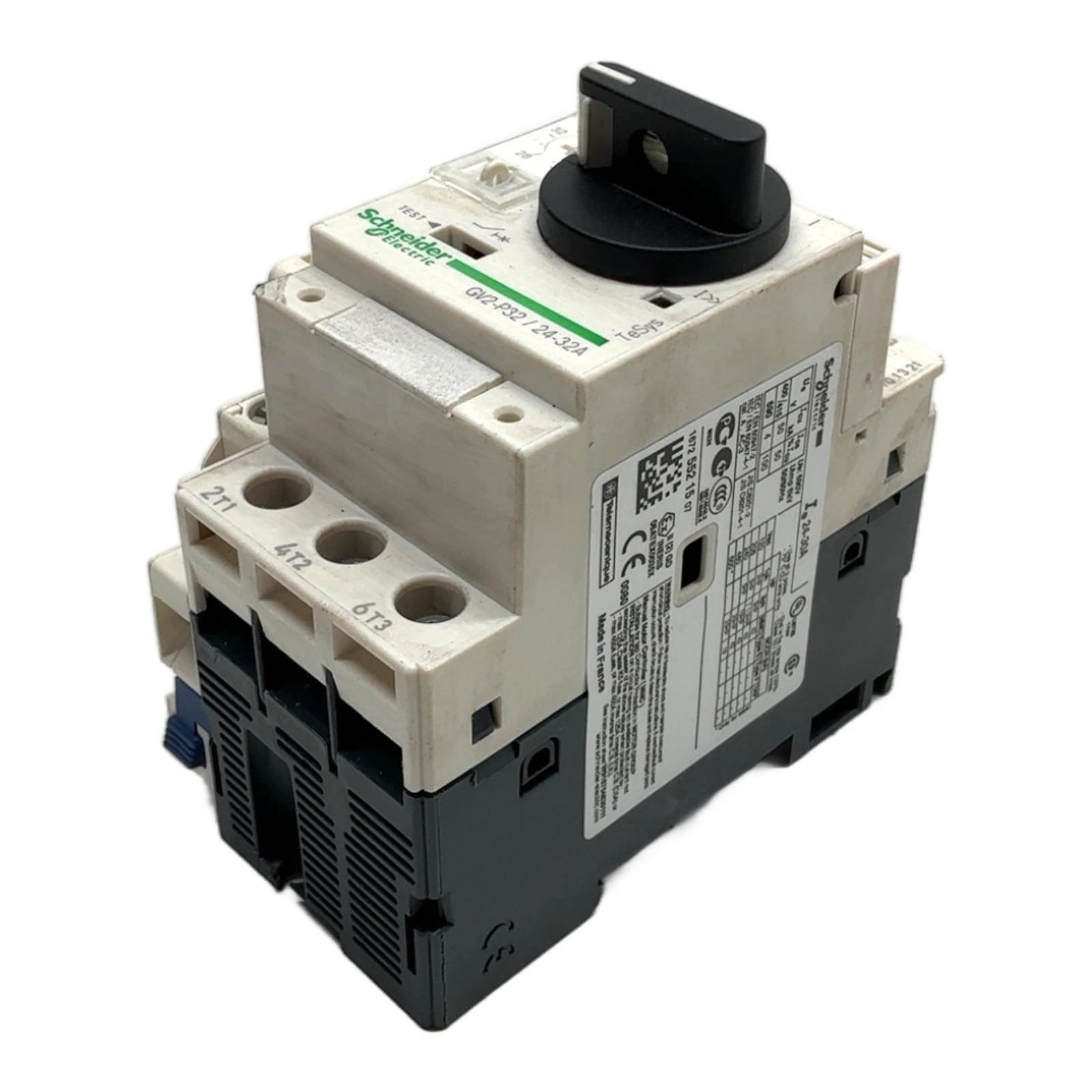 SCHNEIDER ELECTRIC GV2-P32 24-32A SCHNEIDER ELECTRIC GV2-P32 24-32A - Afbeelding 1