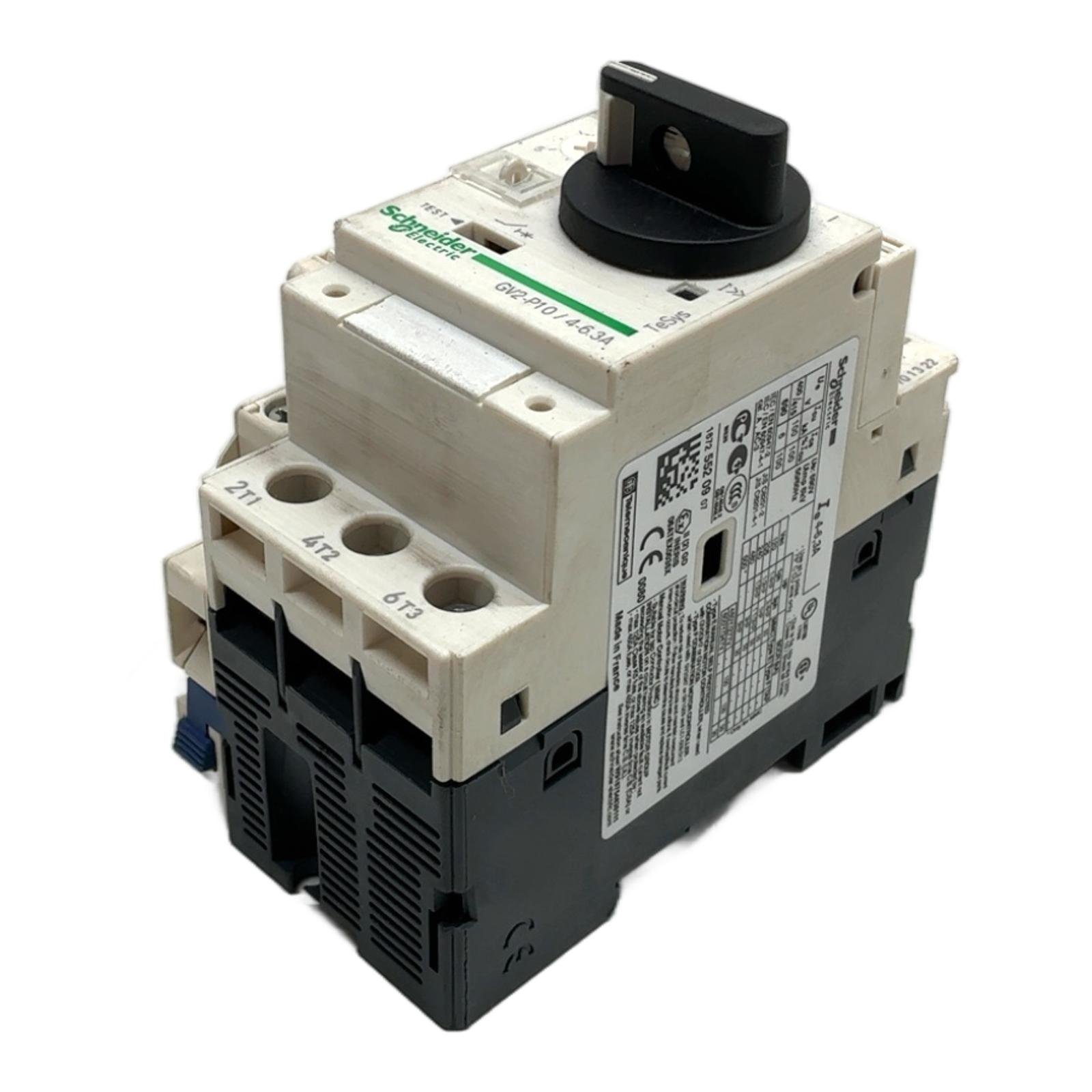 SCHNEIDER ELECTRIC GV2P10 4-6.3A GVAN11 SCHNEIDER ELECTRIC GV2P10 4-6.3A GVAN11 - Afbeelding 1