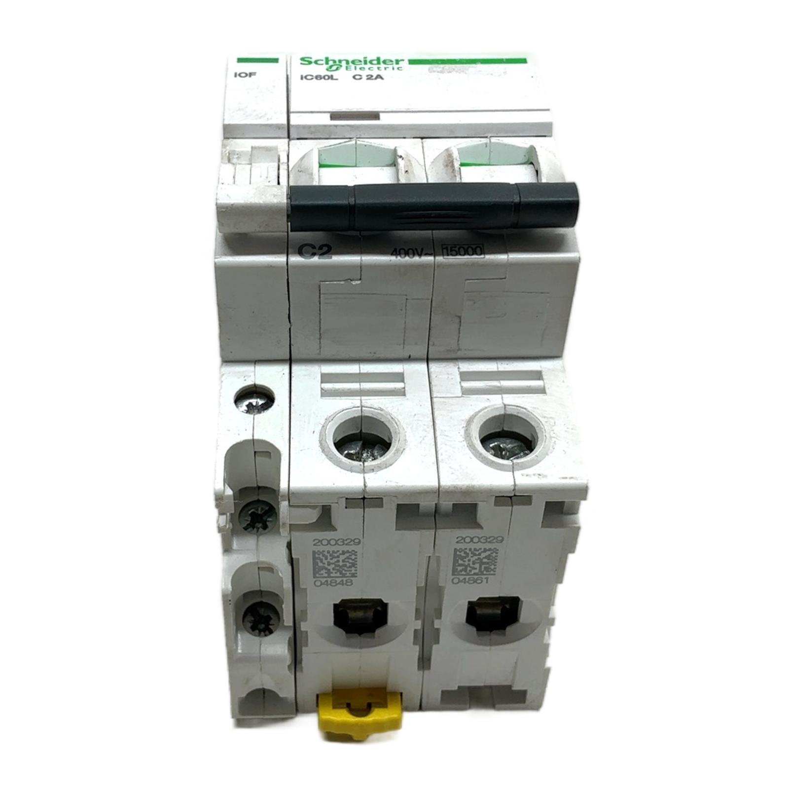 SCHNEIDER ELECTRIC iC60L C2A + iOF A9F94202 A9A26924 SCHNEIDER ELECTRIC iC60L C2A + iOF A9F94202 A9A26924 - Afbeelding 1