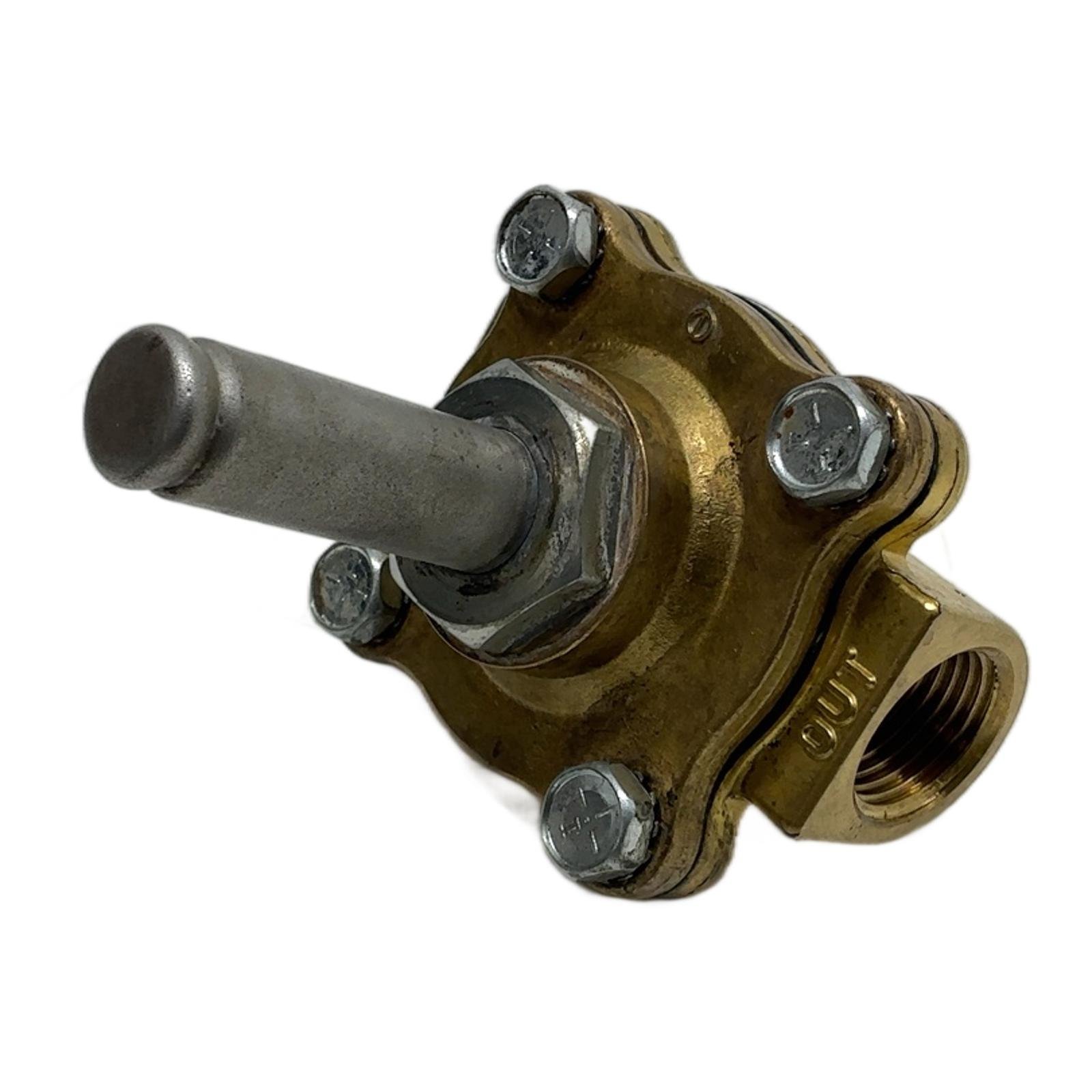 ASCO Brass Valve Body 1/2 Inch ASCO Brass Valve Body 1/2 Inch - Afbeelding 1