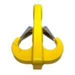 SAPEM 8T Ramshorn Double Crane Hook with Safety Latches Type 94550-C - Afbeelding 2