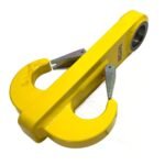 SAPEM 8T Ramshorn Double Crane Hook with Safety Latches Type 94550-C