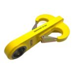 SAPEM 8T Ramshorn Double Crane Hook with Safety Latches Type 94550-C - Afbeelding 4