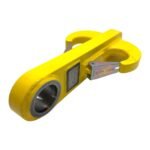 SAPEM 8T Ramshorn Double Crane Hook with Safety Latches Type 94550-C - Afbeelding 4
